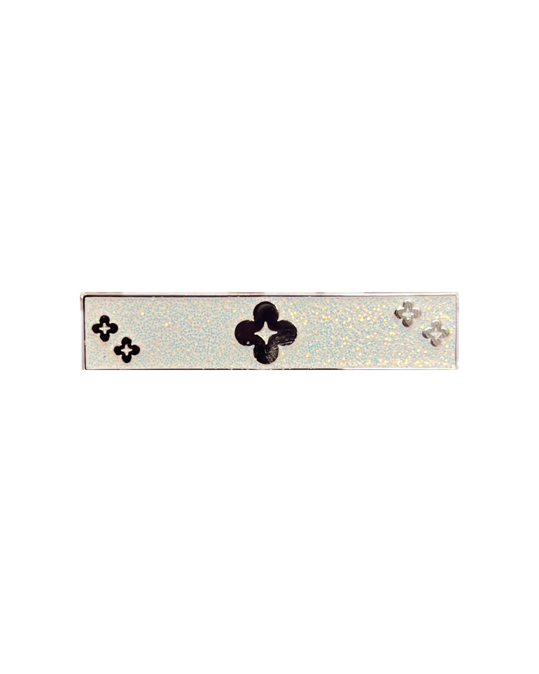 DBC Stock Pin - Silver Clover