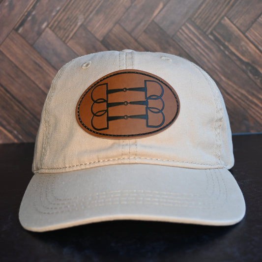 DBC Cotton Baseball Hat - Horse Bits