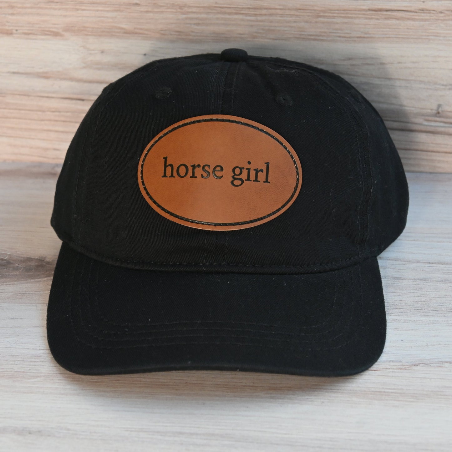 DBC Cotton Baseball Hat - Horse Girl