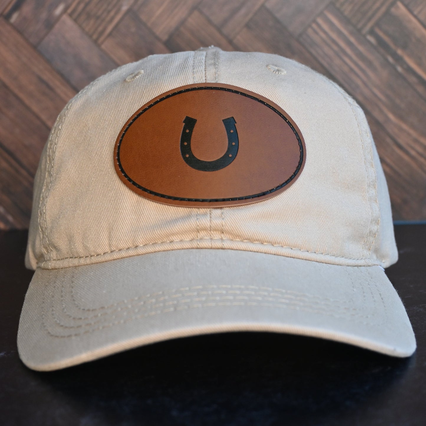 DBC Cotton Baseball Hat - Lucky Horseshoe