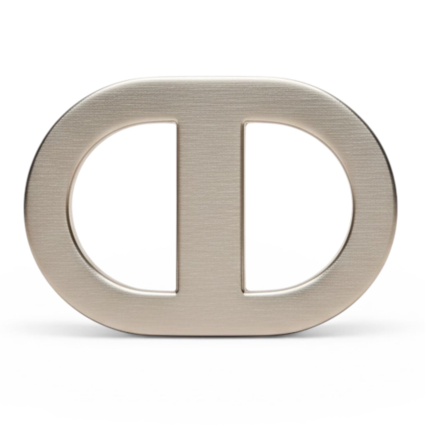 Link Buckle in Brushed Silver