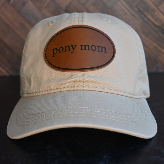 DBC Cotton Baseball Hat - Pony Mom