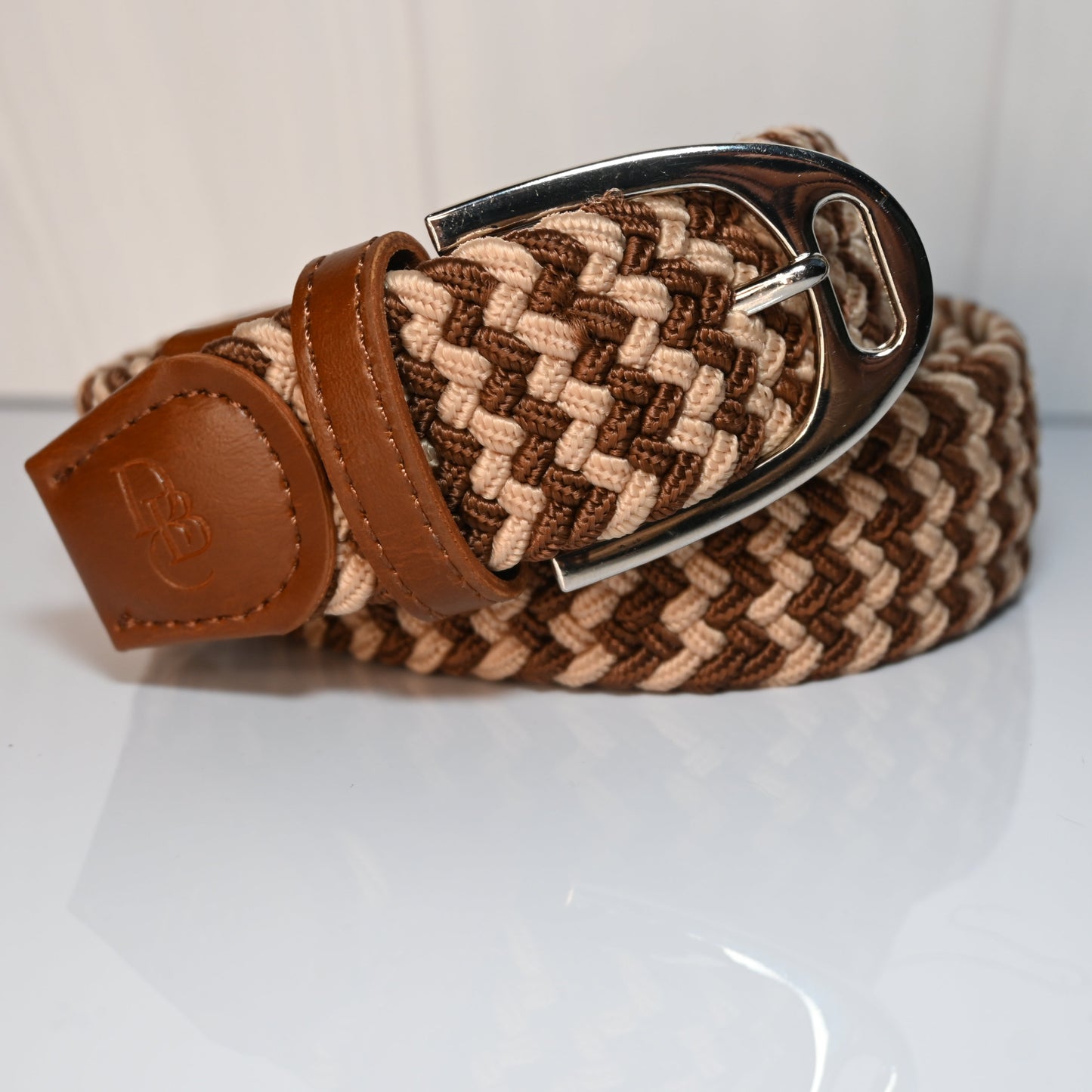 Stretch Stirrup Belt - Mocha Latte