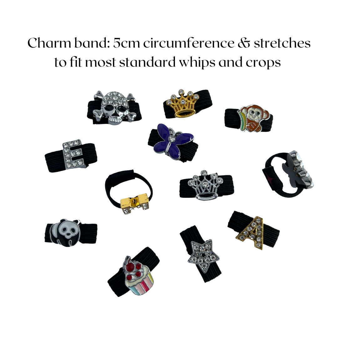 Sparkly Cherries Crop Charm