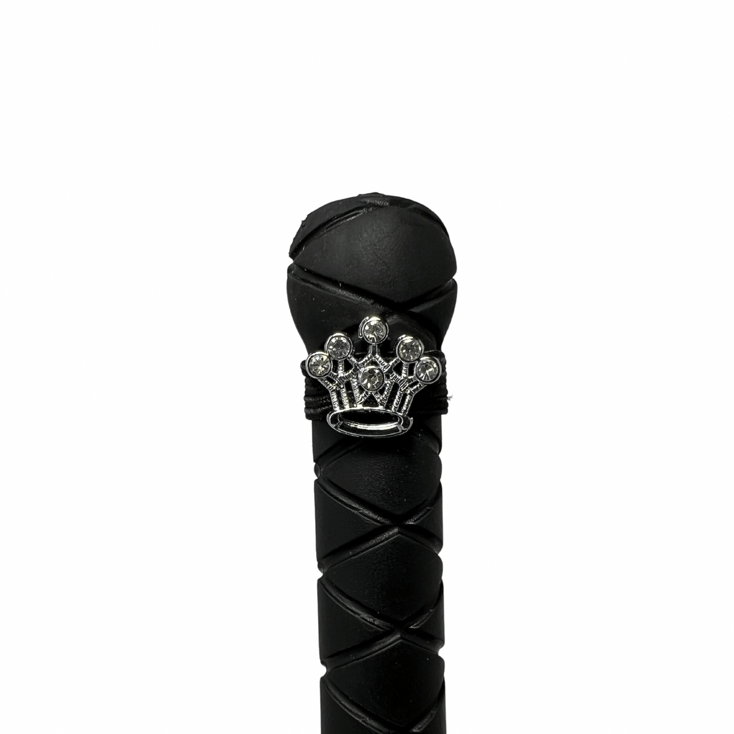 Silver Crown Crop Charm