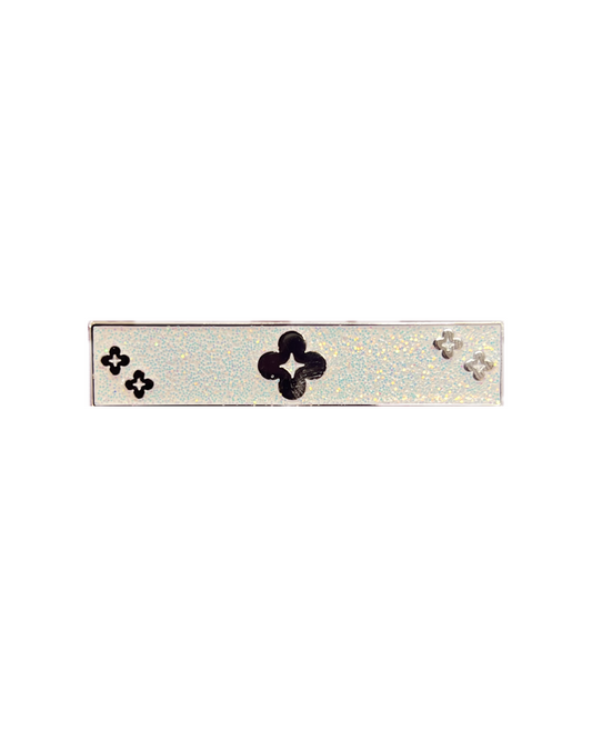 DBC Stock Pin - Silver Clover