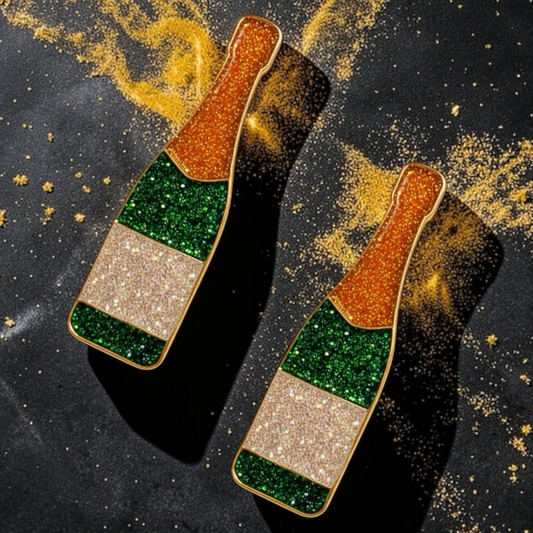 Champagne Celebration Number Pin Charm