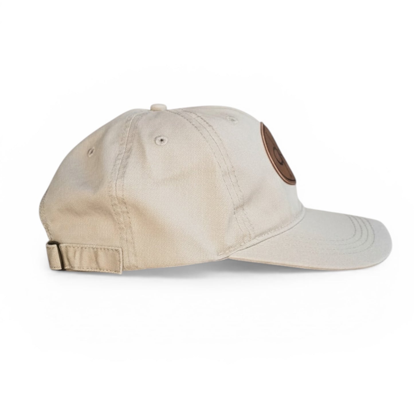 Cheeky - Leather Patch Cotton Baseball Hat