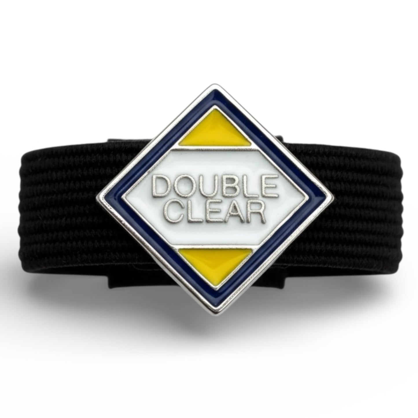 Double Clear Crop Charm