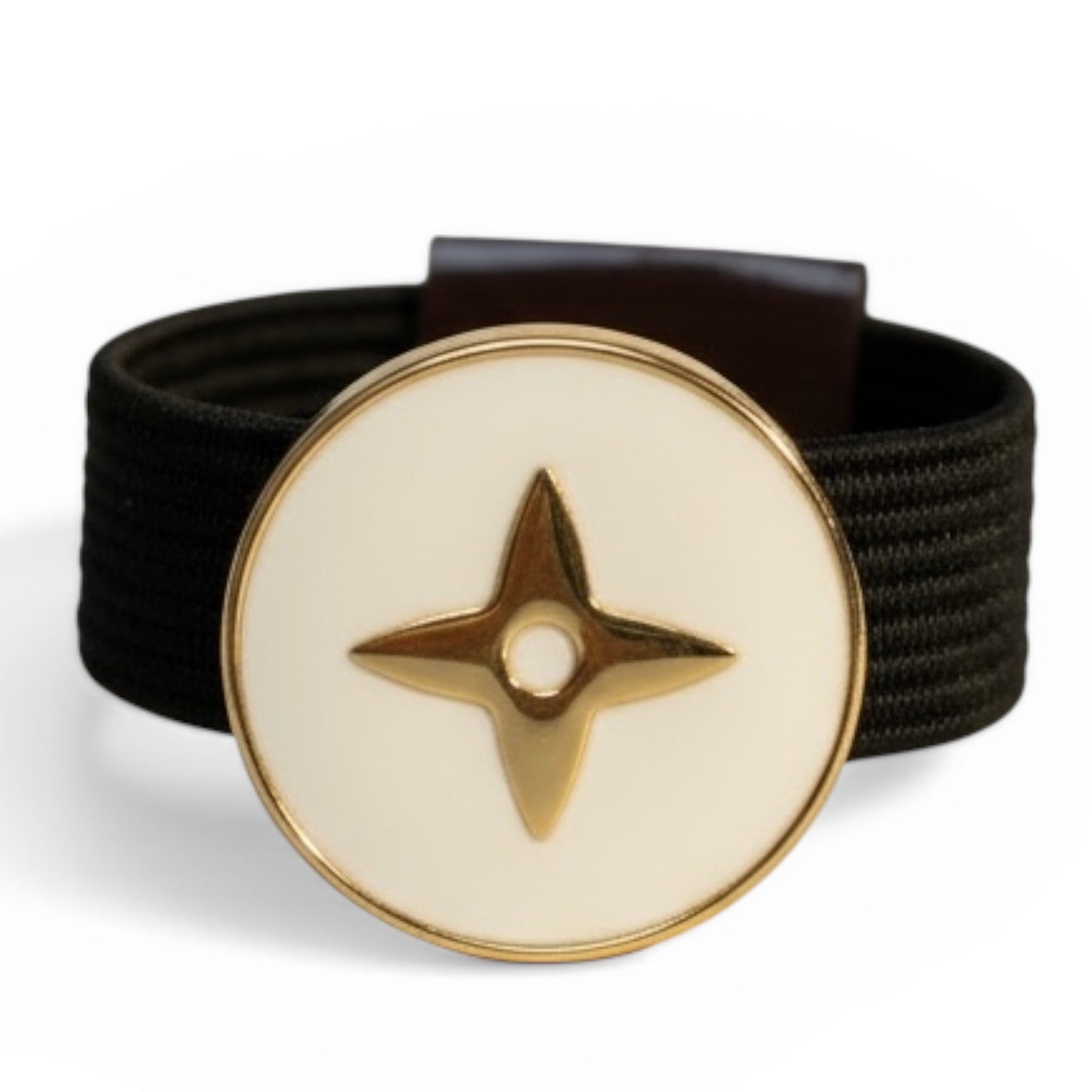 Gold/Cream Starburst Crop Charm