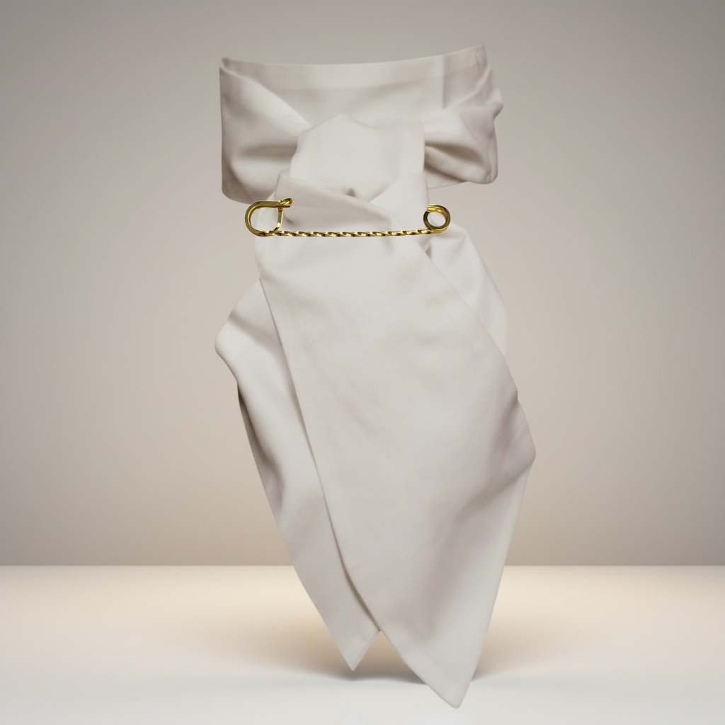 Golden Twisted Traditional Stock Pin