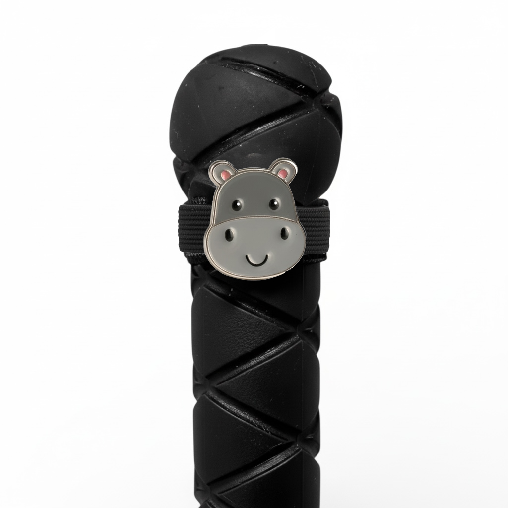 Happy Hippo Crop Charm