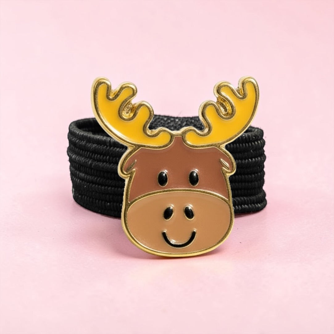 Happy Moose Crop Charm