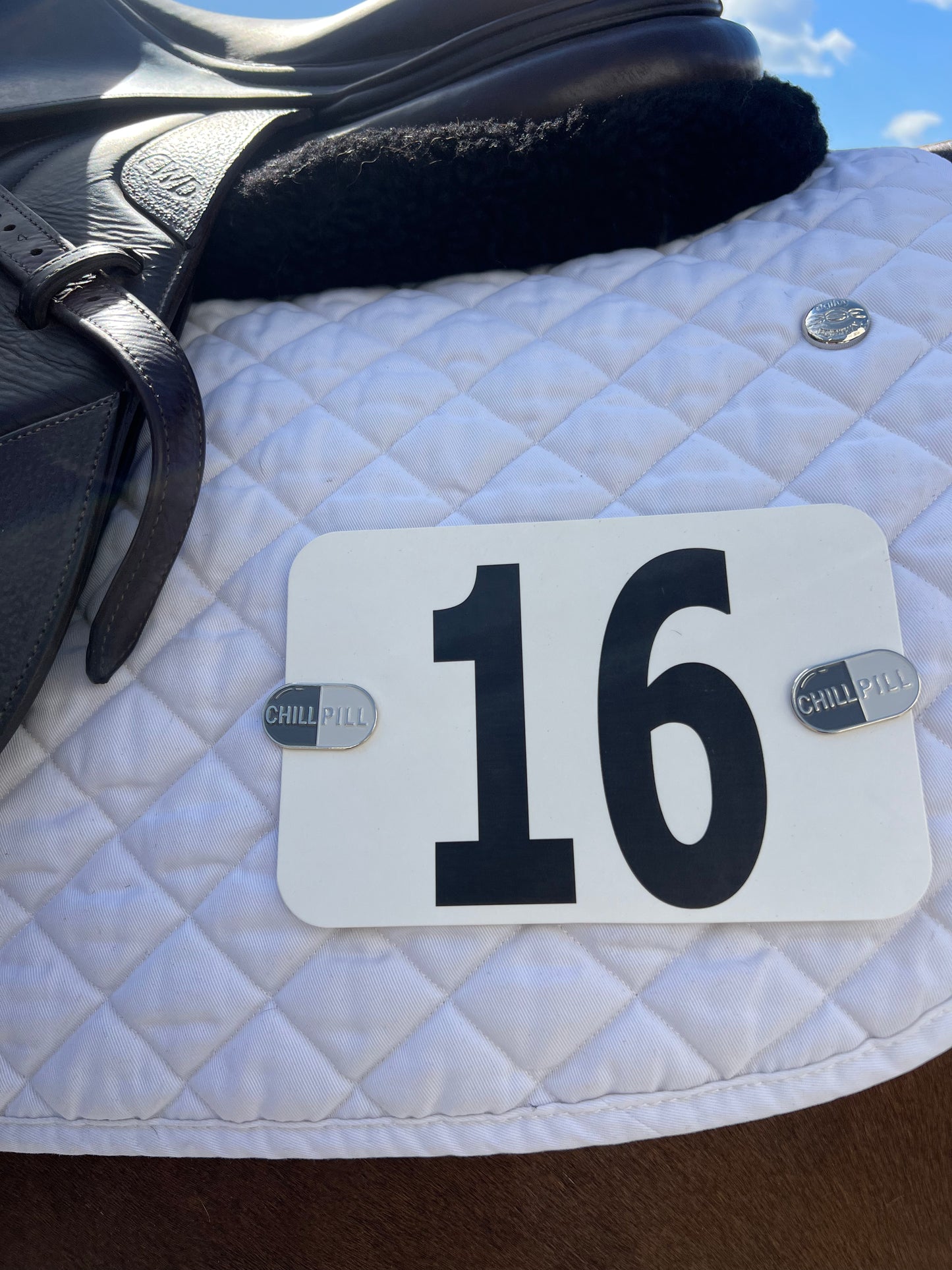 Chill Pill Number Pin Charm