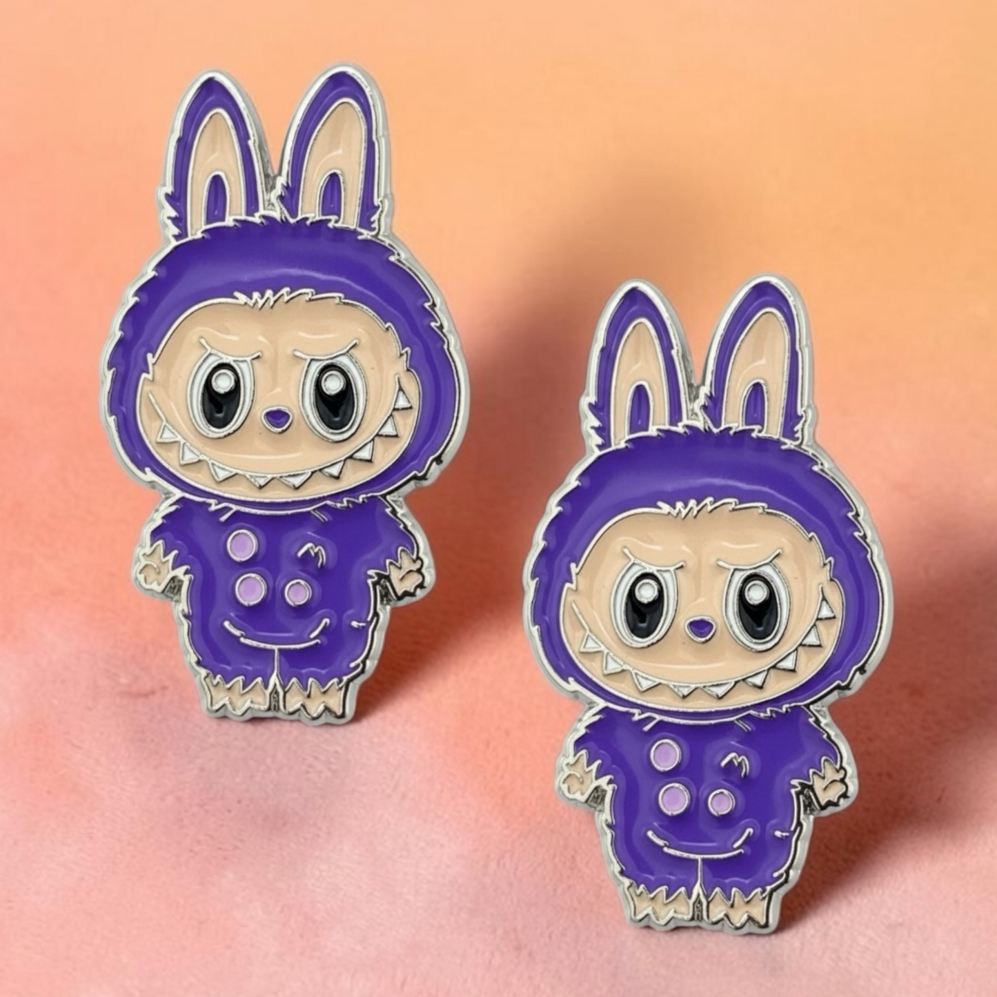 Labubu Number Pin Charms