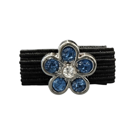 Rhinestone Flower Crop Charm