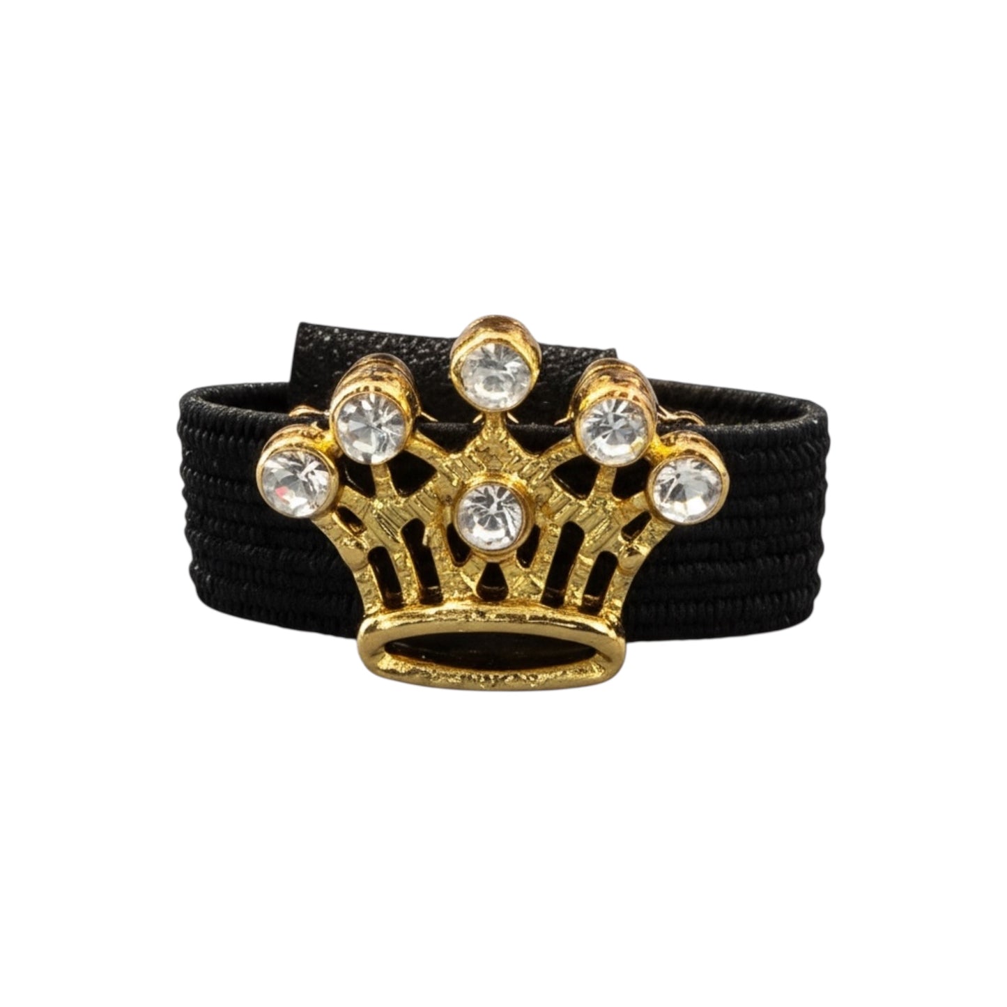 Gold Crown Crop Charm