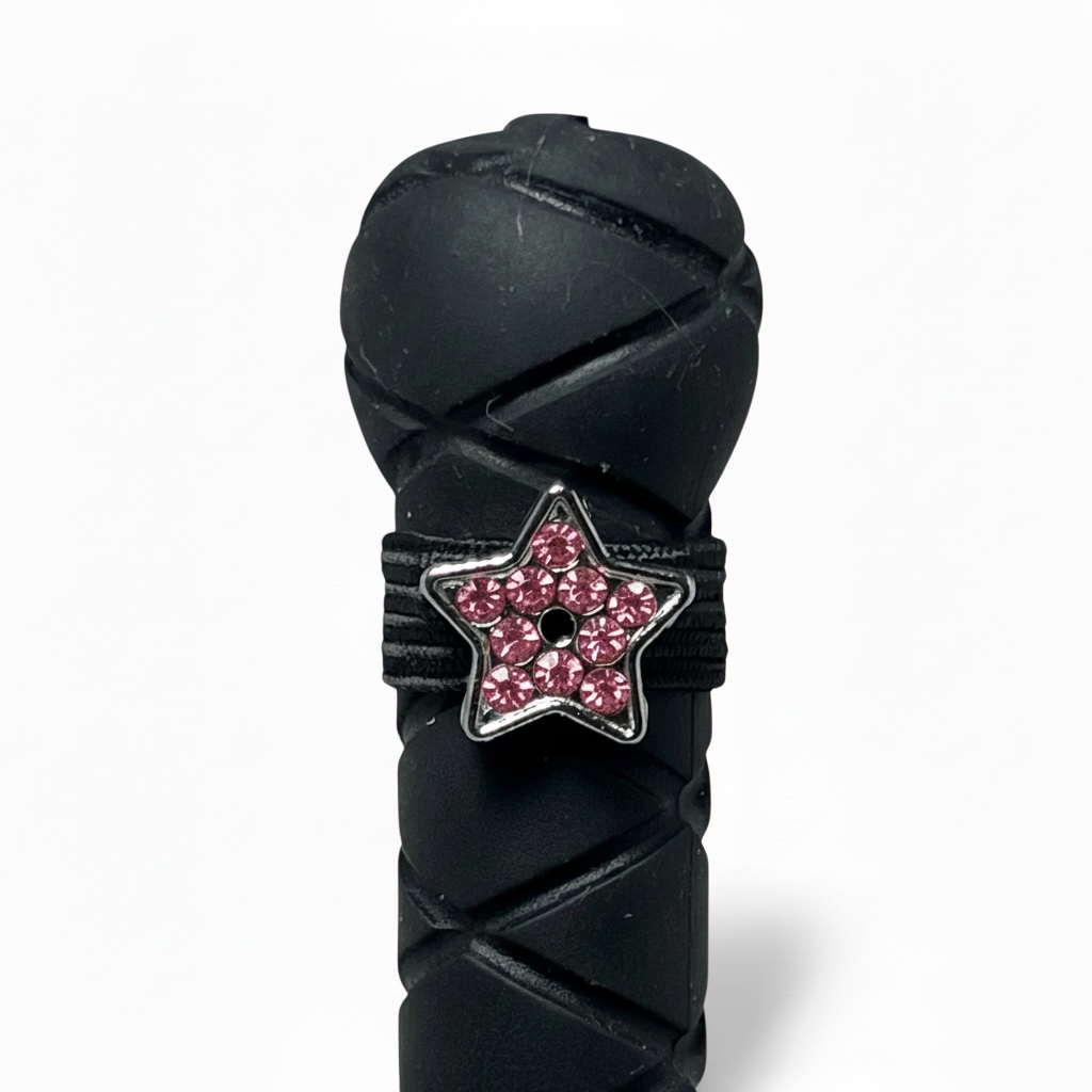 Pink Star Crop Charm