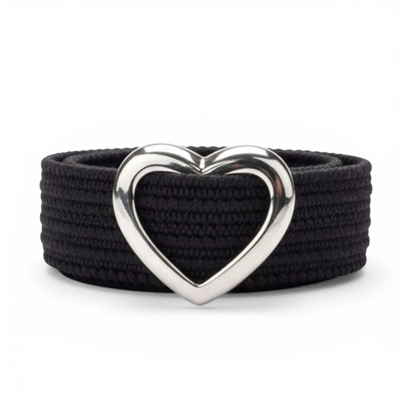 Silver Heart Crop Charm