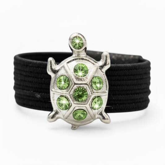 Sparkly Turtle Crop Charm
