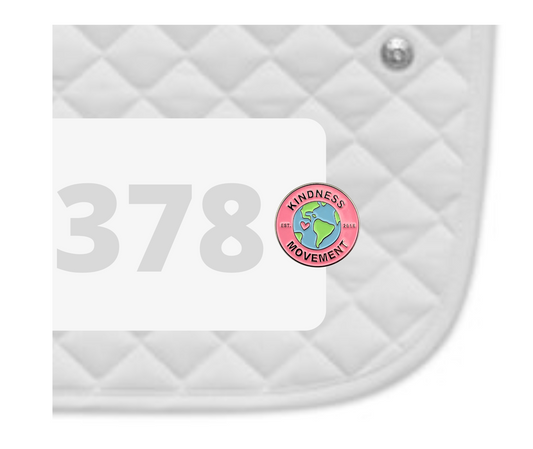 The Kindness Movement Logo Number Pin Charms