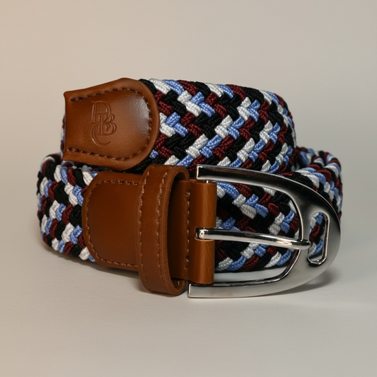 Terracotta Blue - Stretch Stirrup Belt (One Size)