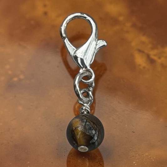 Tiger's Eye Confidence Charm