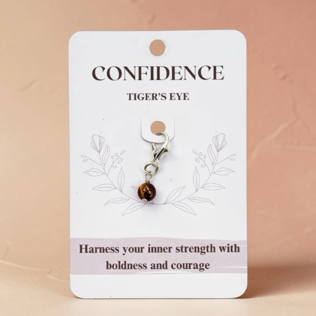 Tiger's Eye Confidence Charm