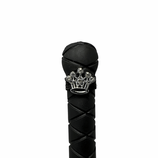 Silver Crown Crop Charm